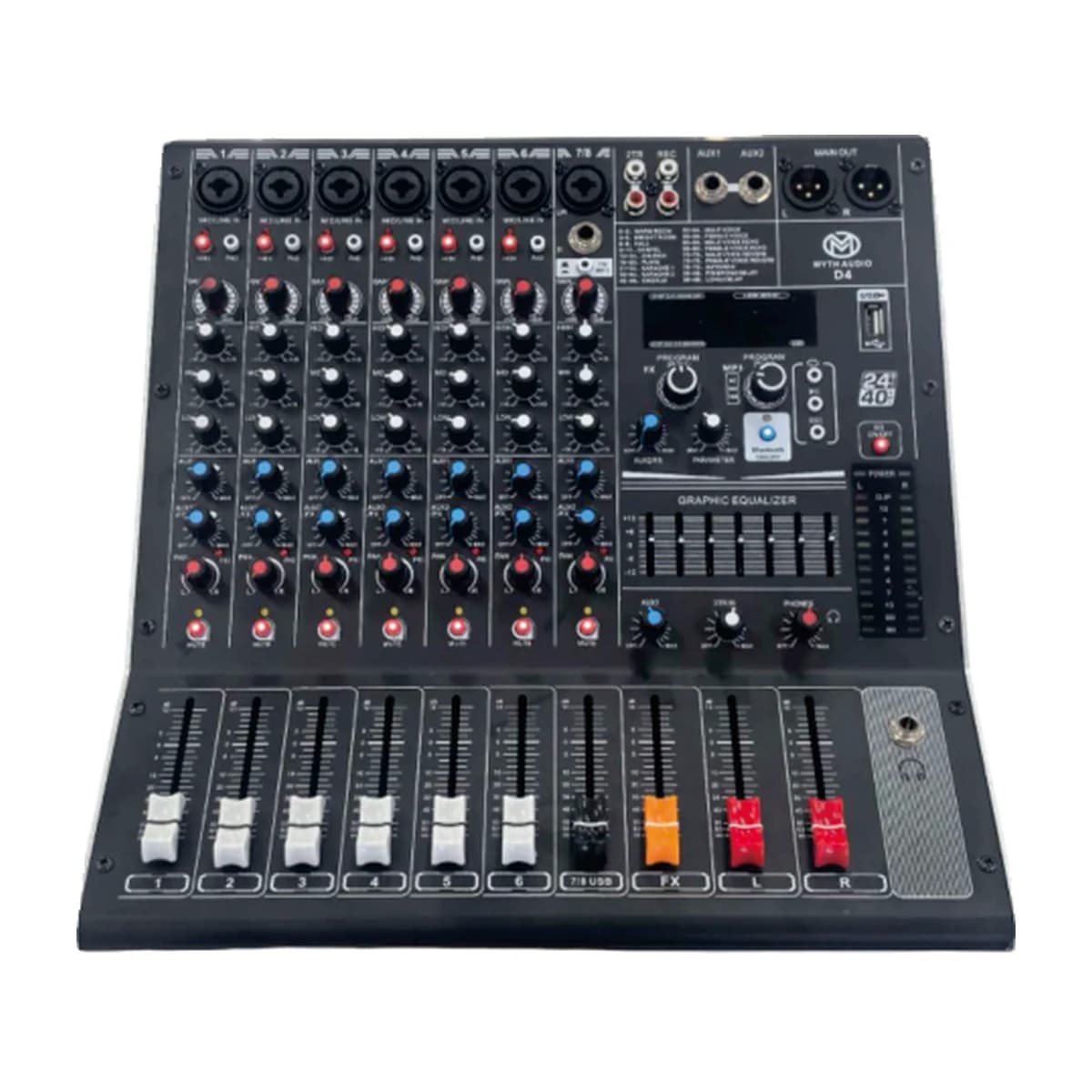 D4 8-Channel Mixer